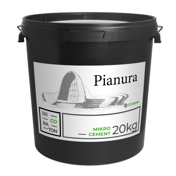 Pianura - mikrocement - różne opcje: wielkość ziarna, opakowanie