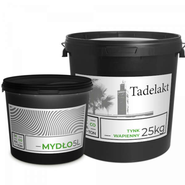 Tadelakt komplet na 5 m kw