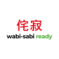 wabi-sabi logo decoraton